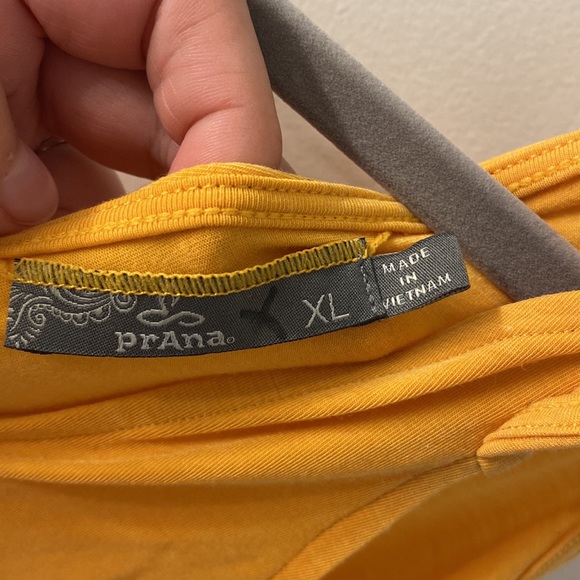 PrAna Mariposa Orange Tank Top Size XL - Picture 9 of 11